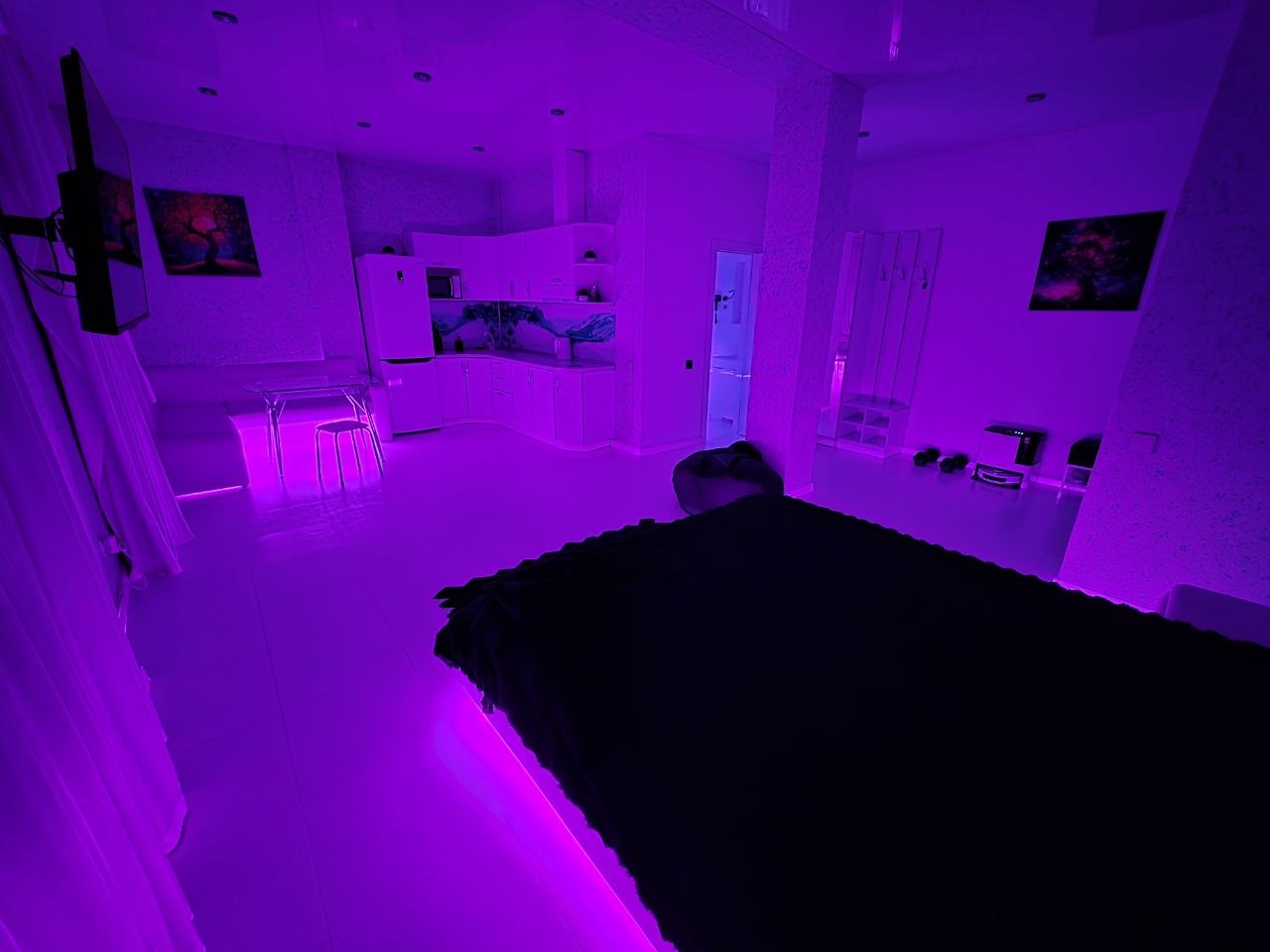 Студия 42 м²: интерьер, фотография 7